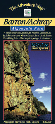 Chrismar Barron/Achray Algonquin Park Map